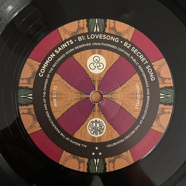 Common Saints (2) : Idol Eyes (12", EP, Ltd, RP, Gre)
