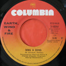 Earth, Wind & Fire : Sing A Song (7")