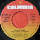 Earth, Wind & Fire : Sing A Song (7")