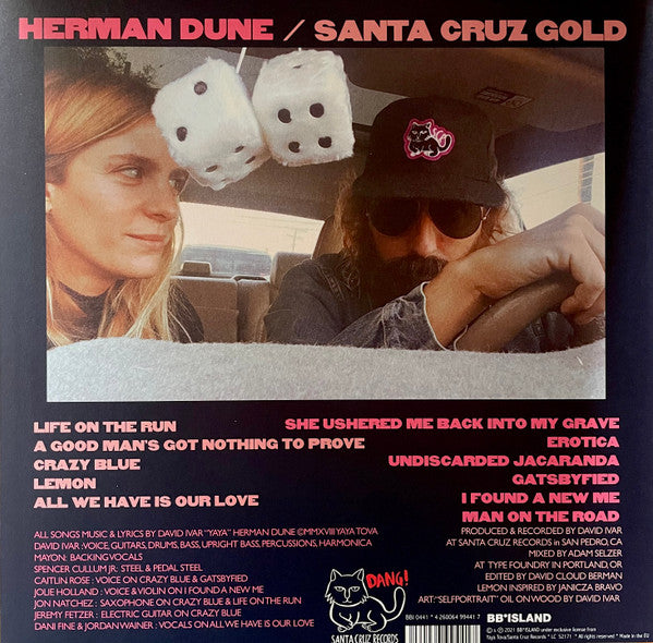 Herman Dune* : Santa Cruz Gold (LP, Ltd, Pin)