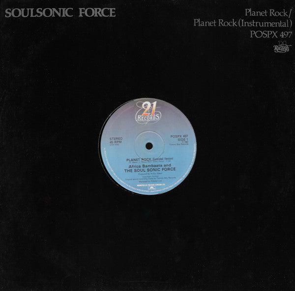 Afrika Bambaataa & Soulsonic Force : Planet Rock (12", Single)