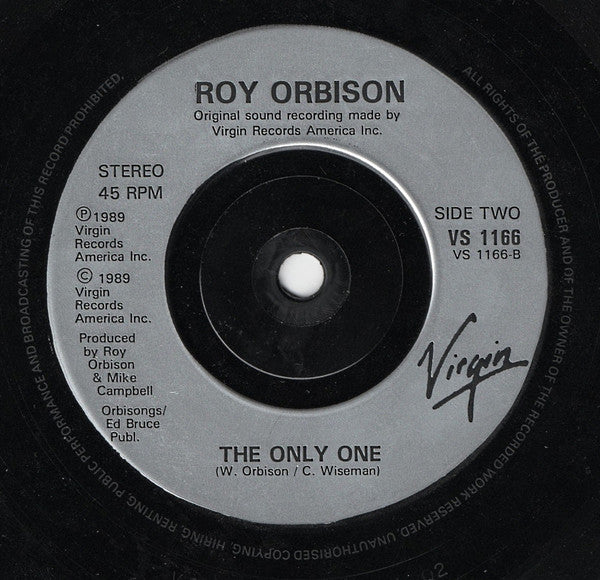 Roy Orbison : You Got It (7", Single, Sil)