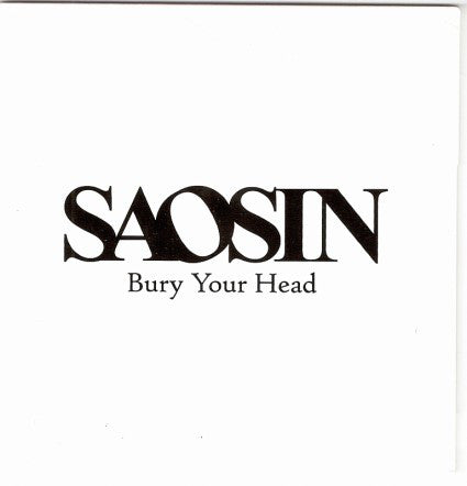 Saosin : Bury Your Head (CD, Single, Promo)