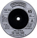 Four Tops : Sad Hearts (7", Single)