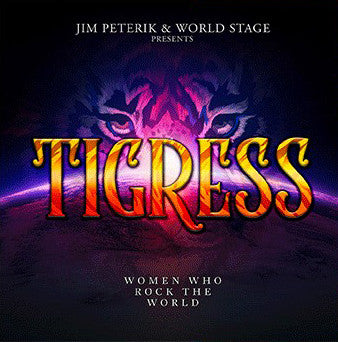 Jim Peterik And World Stage : Tigress (Women Who Rock The World) (2xLP, Album, Ltd, Ora)