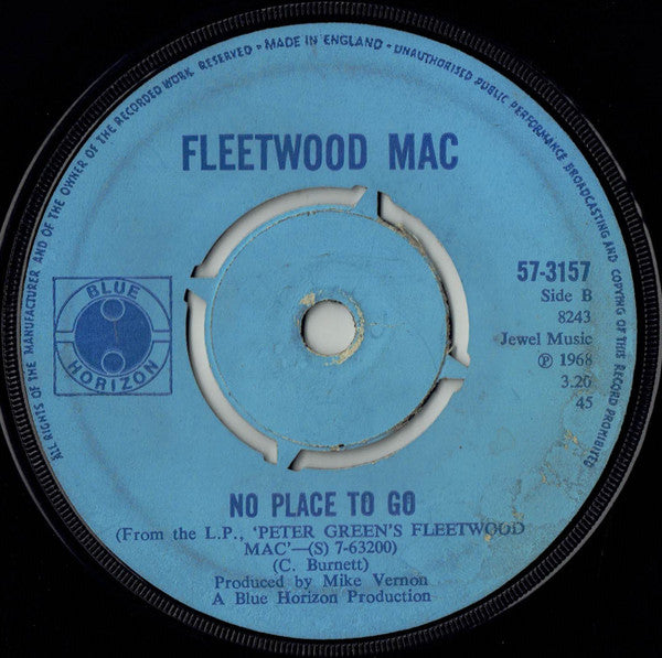 Fleetwood Mac : Need Your Love So Bad (7", Single, RE, Pus)