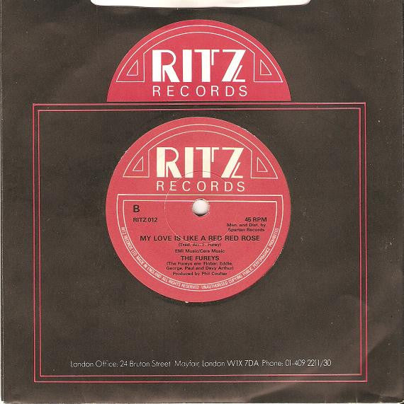 The Fureys : I Will Love You (Everytime When We Are Gone) (7", Single)