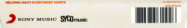 Helping Haiti : Everybody Hurts (CD, Single, Son)