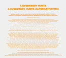Helping Haiti : Everybody Hurts (CD, Single, Son)