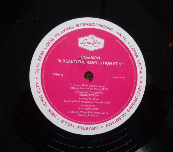 Common : A Beautiful Revolution Pt 2 (LP, Album)