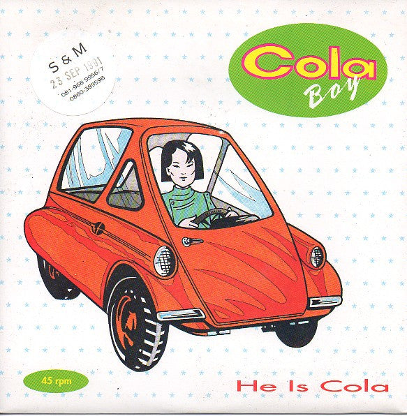 Cola Boy : He Is Cola (7", Single)