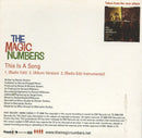 The Magic Numbers : This Is A Song (CD, Single, Promo)