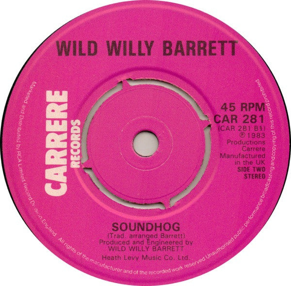 Wild Willy Barrett : Rapping On A Mountain (7")