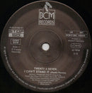 Twenty 4 Seven Featuring Captain Hollywood : I Can't Stand It! (Bruce Forest Remix) (7", Single, Sol)