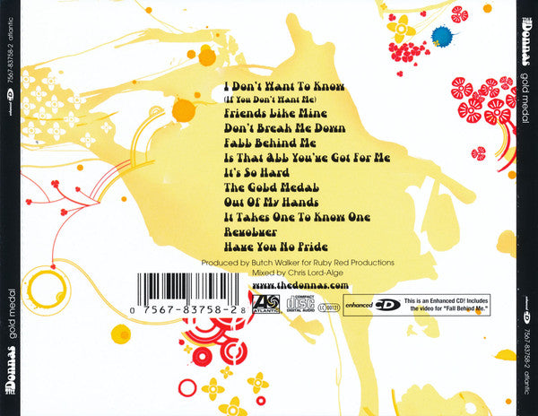 The Donnas : Gold Medal (CD, Album, Enh)