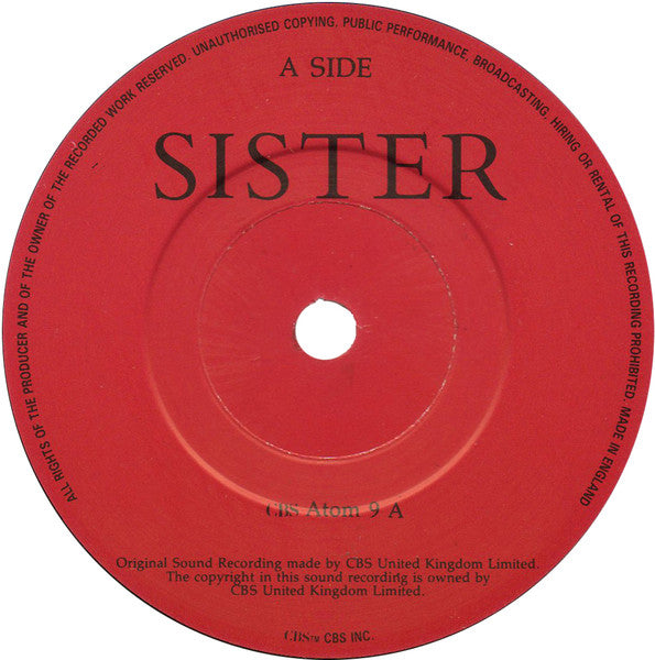 Bros : Sister (7", Single)