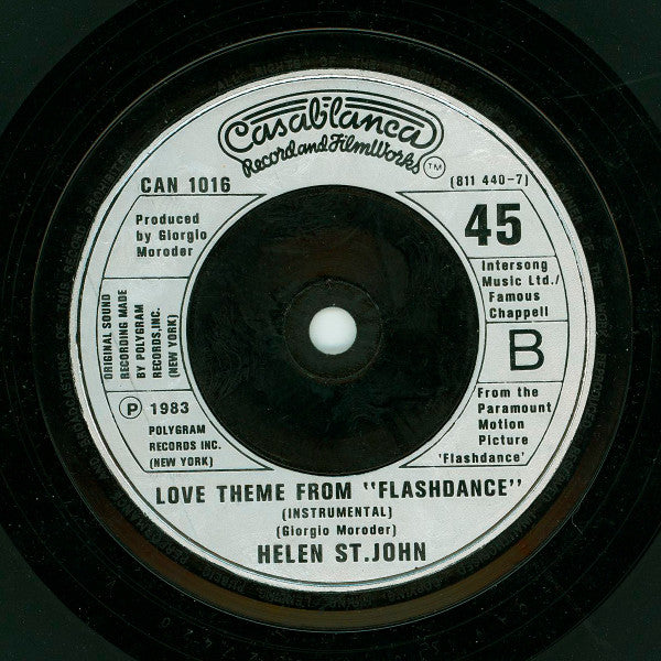 Irene Cara : Flashdance.....What A Feeling (7", Single, Pro)