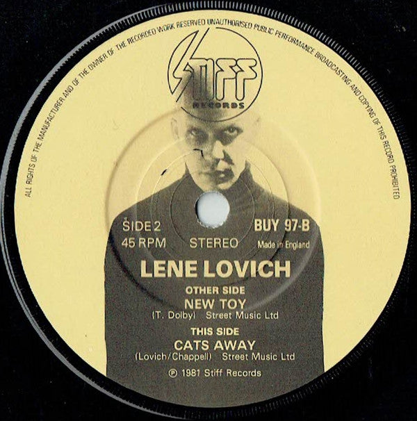 Lene Lovich : New Toy (7")