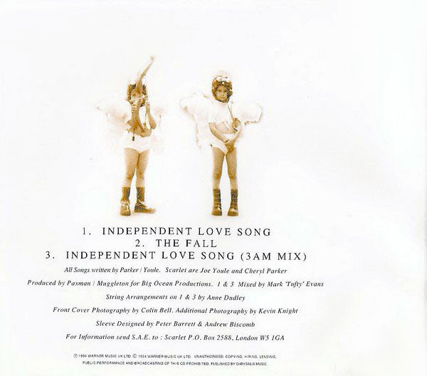 Scarlet (2) : Independent Love Song (CD, Single)