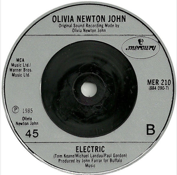 Olivia Newton-John : Soul Kiss / Electric (7", Single)