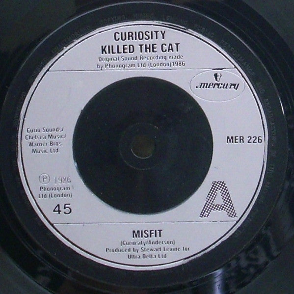 Curiosity Killed The Cat : Misfit (7", Sil)