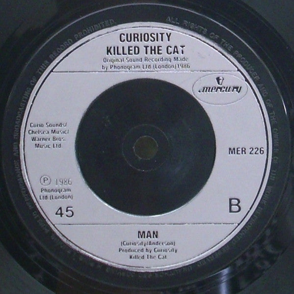 Curiosity Killed The Cat : Misfit (7", Sil)