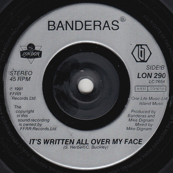 Banderas : This Is Your Life (7", Sil)