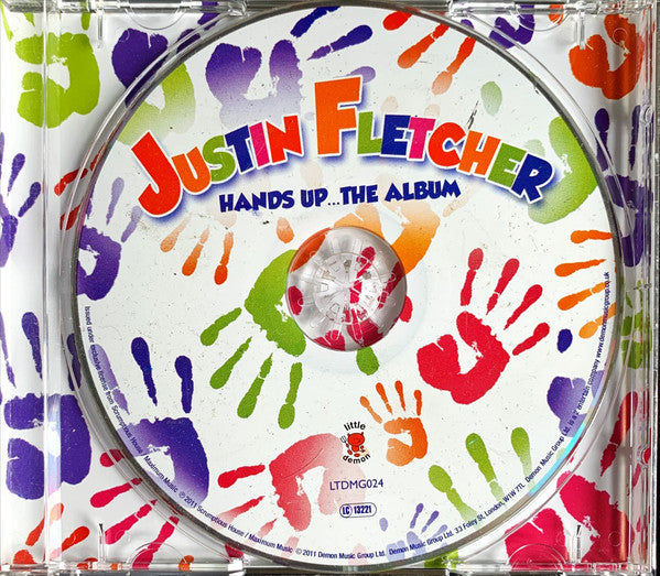 Justin Fletcher (2) : Hands Up … The Album (CD, Comp)