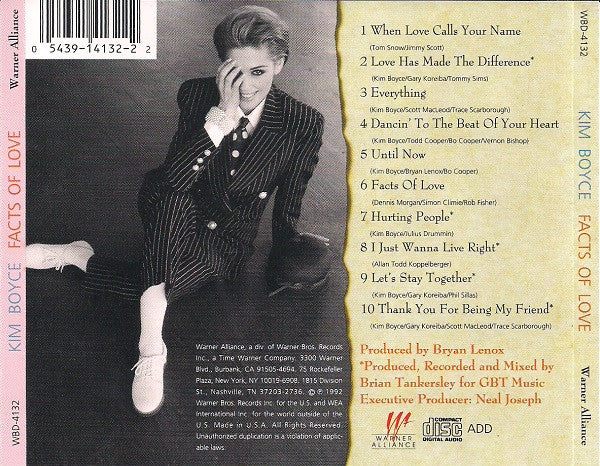 Kim Boyce : Facts Of Love (CD, Album)
