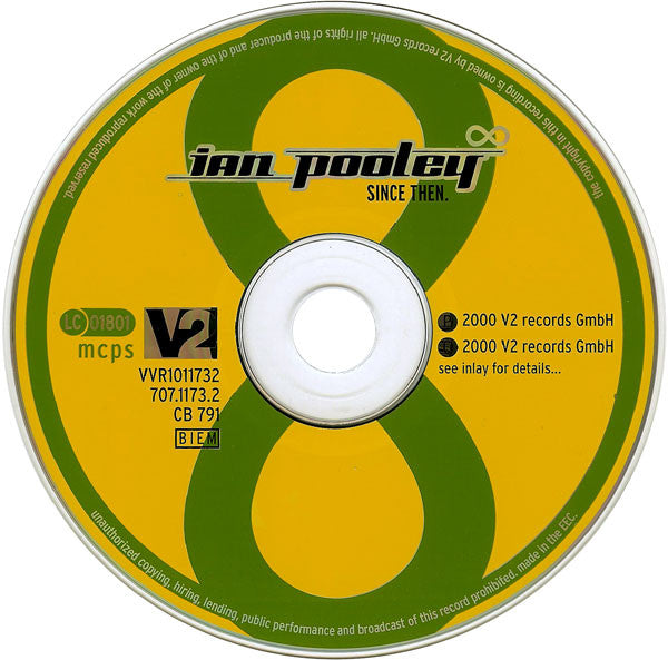 Ian Pooley : Since Then. (CD, Album, Dut)