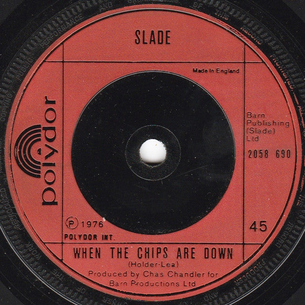 Slade : Let's Call It Quits (7", Single)