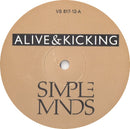 Simple Minds : Alive & Kicking (12", Single)