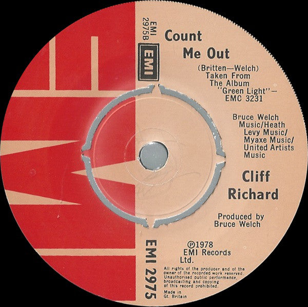 Cliff Richard : We Don't Talk Anymore (7", Single, Pic)