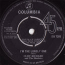 Cliff Richard & The Shadows : I'm The Lonely One (7", Single)