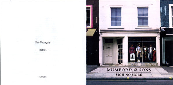 Mumford & Sons : Sigh No More (CD, Album)