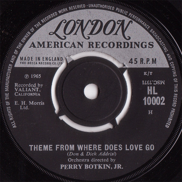 Charles Boyer : Where Does Love Go (7", Single)