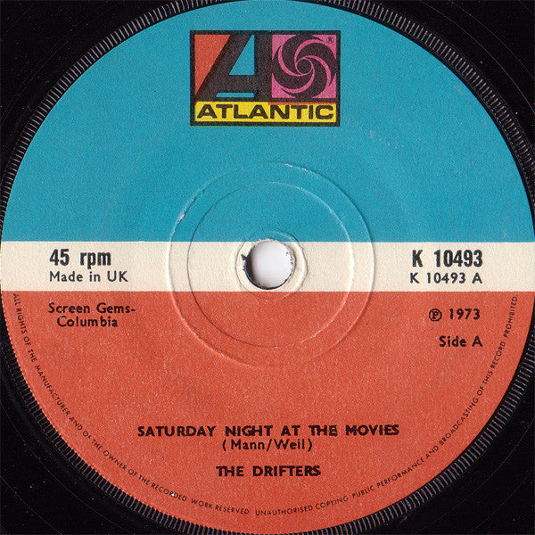 The Drifters : Saturday Night At The Movies (7")