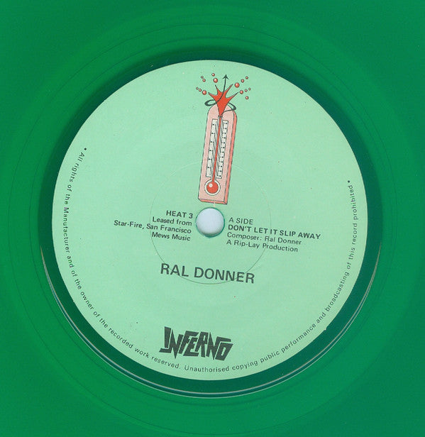 Ral Donner : Don't Let It Slip Away (7", Gre)