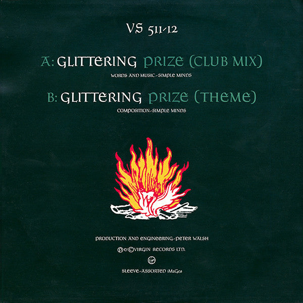 Simple Minds : Glittering Prize (12", Single)