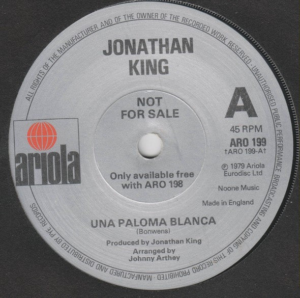 Jonathan King : Gloria (2x7", Single, Ltd, Gat)