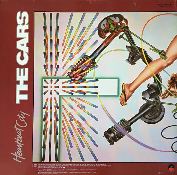 The Cars : Heartbeat City (LP, Album)