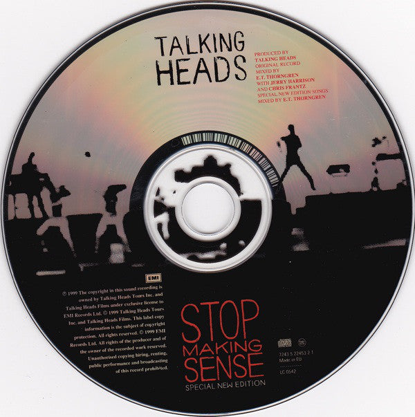 Talking Heads : Stop Making Sense (HDCD, Album, RE, RM, Spe)