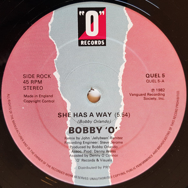 Bobby Orlando : She Has A Way (12")