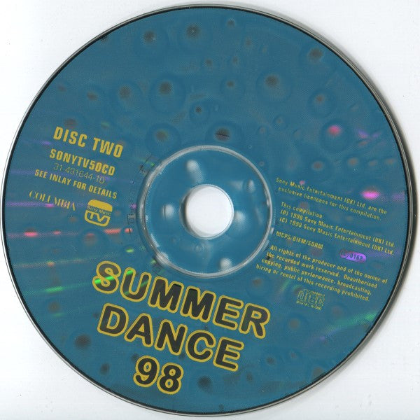 Various : Summer Dance 98 (2xCD, Comp)