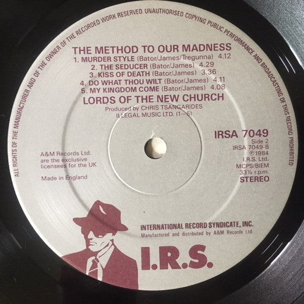 Lords Of The New Church : The Method To Our Madness (LP, Album)