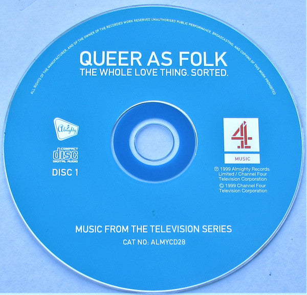 Various : Queer As Folk - The Whole Love Thing. Sorted. (Music From The Television Series) (CD, Album + CD, Album, Mixed)