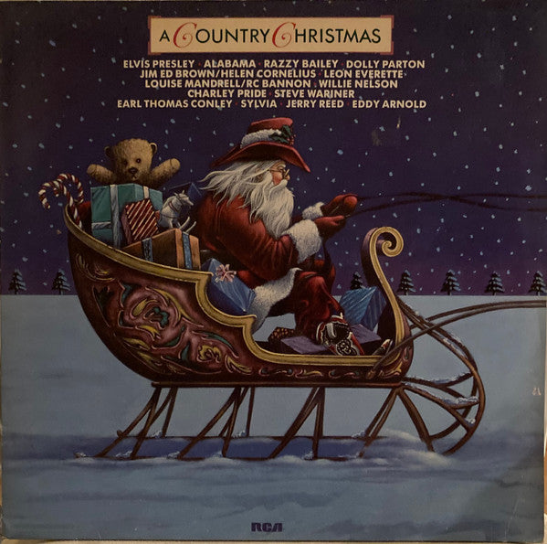 Various : A Country Christmas (LP, Comp)
