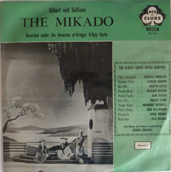 Gilbert & Sullivan - D'Oyly Carte Opera Company : The Mikado (2xLP, Album)