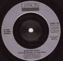 Shooting Party : Let's Hang On (7", Single, Inj)