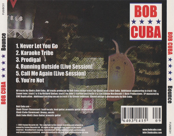 Bob Cuba : Bounce (CD, EP)